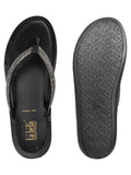 La Bella Women's Slip-On Slipper BLACK (LI31_BLACK)