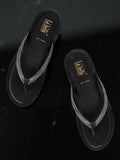 La Bella Women's Slip-On Slipper BLACK (LI31_BLACK)