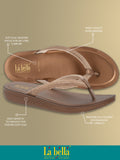 La Bella Women's Slip-On Slipper COPPER (LI31_COPPER)