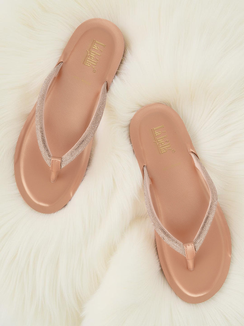 La Bella Women's Slip-On Slipper PEACH (LI31_PEACH)