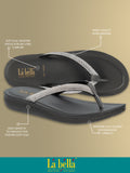 La Bella Women's Slip-On Slipper SILVER (LI31_SILVER)