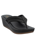 La Bella Women's Slip-On Slipper BLACK (LJ10_BLACK)