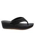 La Bella Women's Slip-On Slipper BLACK (LJ10_BLACK)