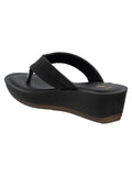 La Bella Women's Slip-On Slipper BLACK (LJ10_BLACK)