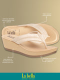 La Bella Women's Slip-On Slipper GOLD (LJ10_GOLD)
