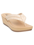 La Bella Women's Slip-On Slipper GOLD (LJ10_GOLD)