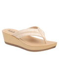 La Bella Women's Slip-On Slipper GOLD (LJ10_GOLD)