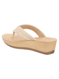 La Bella Women's Slip-On Slipper GOLD (LJ10_GOLD)