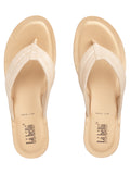 La Bella Women's Slip-On Slipper GOLD (LJ10_GOLD)