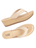 La Bella Women's Slip-On Slipper GOLD (LJ10_GOLD)