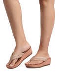 La Bella Women's Slip-On Slipper PEACH (LJ10_PEACH)