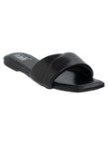 La Bella Women's Slip-On Slipper BLACK (LP01_BLACK)