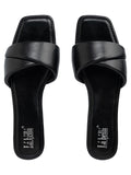 La Bella Women's Slip-On Slipper BLACK (LP01_BLACK)