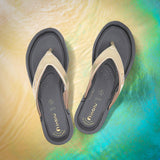 Inblu Women Gold V Shape Slipper with Slip-on Closure (ME03_GOLDEN)