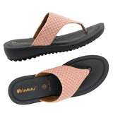 Inblu PINK Slipper with slip-on for female