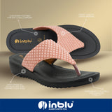 Inblu PINK Slipper with slip-on for female