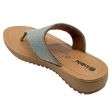 Inblu Women Grey Thong Style Slip-On Sandal with Textured Upper (MF47_GREY)