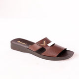 Inblu Women Brown Wedges Sandal with Embelished Upper (MR77_BROWN)