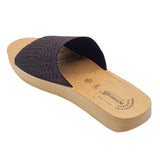 Aerowalk Women Brown Slide Style Sandal with Knitted Upper (MZ04_BROWN)