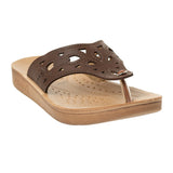 Aerowalk Women Slipper #MZ22 - BROWN