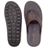 Aerowalk Men Brown Thong Style Sandal (NT77_BROWN)