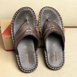 Aerowalk Men Brown Thong Style Sandal (NT77_BROWN)