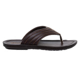Aerowalk Men Brown Thong Style Flip-Flop with Textured Upper (NV08_BROWN)
