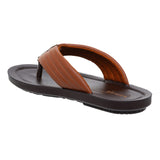 Aerowalk Men Tan Thong Style Flip-Flop with Textured Upper (NV08_TAN)