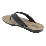 Aerowalk Men Black Thong Style Sandal (NX33_BLACK)