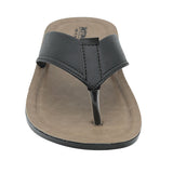 Aerowalk Men Black Thong Style Sandal (NX33_BLACK)