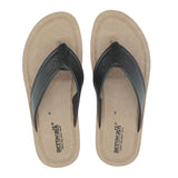 Aerowalk Men Black Thong Style Sandal (NX33_BLACK)