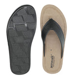 Aerowalk Men Black Thong Style Sandal (NX33_BLACK)