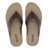 Aerowalk Men Brown Thong Style Sandal (NX33_BROWN)