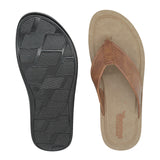 Aerowalk Men Tan Thong Style Sandal (NX33_TAN)