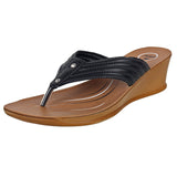 Inblu Women Sandal #OAM9 - BLACK