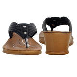 Inblu Women Sandal #OAM9 - BLACK