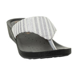 Inblu Women Striped Grey Thong Sandal (PP42_GREY)