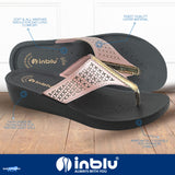 Inblu Women Pink Thong Style Flat Sandal with Laser Cut Upper (PP75_PINK)