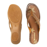 Inblu Women Slipper #SP53 - CAMEL