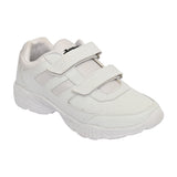 AEROWALK White Cushioned Insole with Lightweight EVA Sole & Anti-Skid Technology Pull On School Shoes for Boys & Girls (SS01)