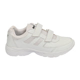 AEROWALK White Cushioned Insole with Lightweight EVA Sole & Anti-Skid Technology Pull On School Shoes for Boys & Girls (SS01)