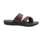 Aerowalk Men Brown Floater Sandal with Slip-on Closure (TM60_BROWN)