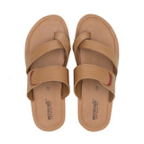 Aerowalk Men Camel Floater Sandal with Slip-on Closure (TM60_CAMEL)