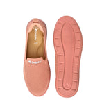 Inblu Women Peach Slip-On Bellies (WG05_PEACH)