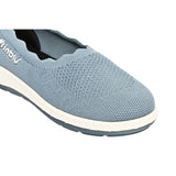 Inblu Women Slate Blue Slip-On Bellies (WG11_SLATE BLUE)
