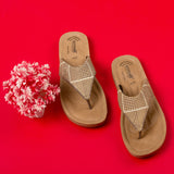 Aerowalk Women Slippers #ZM34 - BEIGE