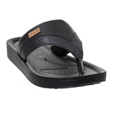 Aerowalk Women Black Thong Sandal (ZM54_BLACK)
