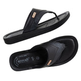 Aerowalk Women Black Thong Sandal (ZM54_BLACK)