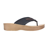 Aerowalk Women Slipper #08V5 - BLACK & COPPER