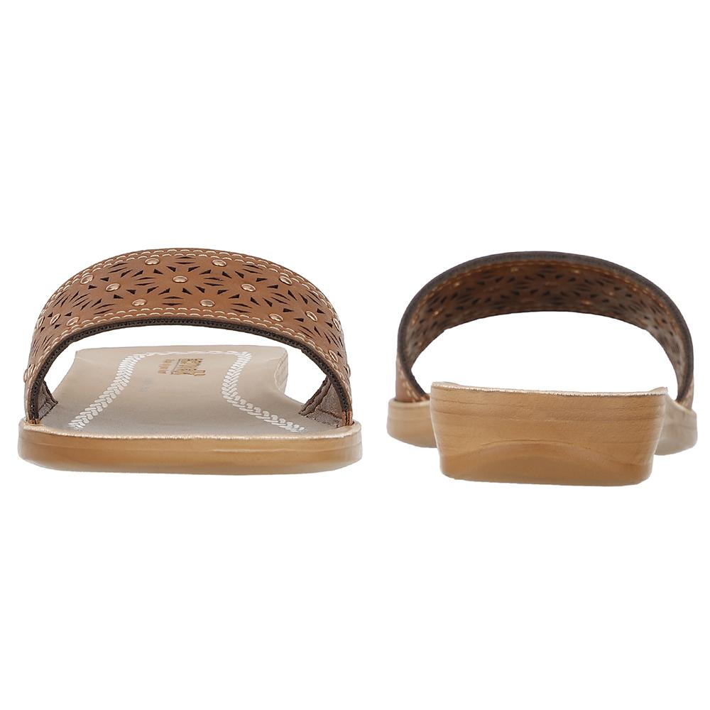 Aerowalk Women Slip-ons #11A8 - TAN